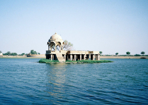 湖のチャトリ：ジャイサルメール Jaisalmer, India, 1996