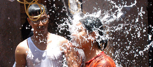 沐浴：ラーメシュワラム Rameswaram, India, 2007